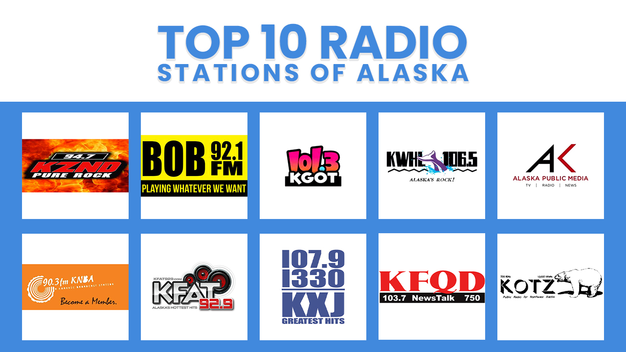 flod molekyle aften Top 10 Radio Stations of Alaska - Live Online Radio Blog
