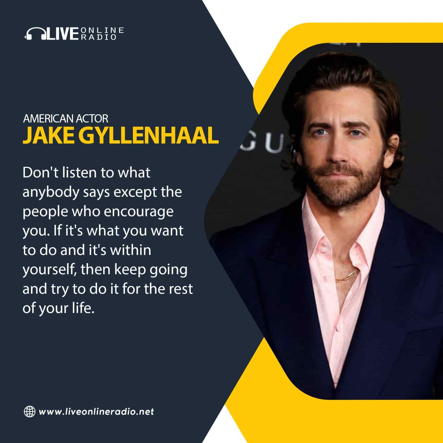Jake Gyllenhaal: birthday - Live Online Radio Blog