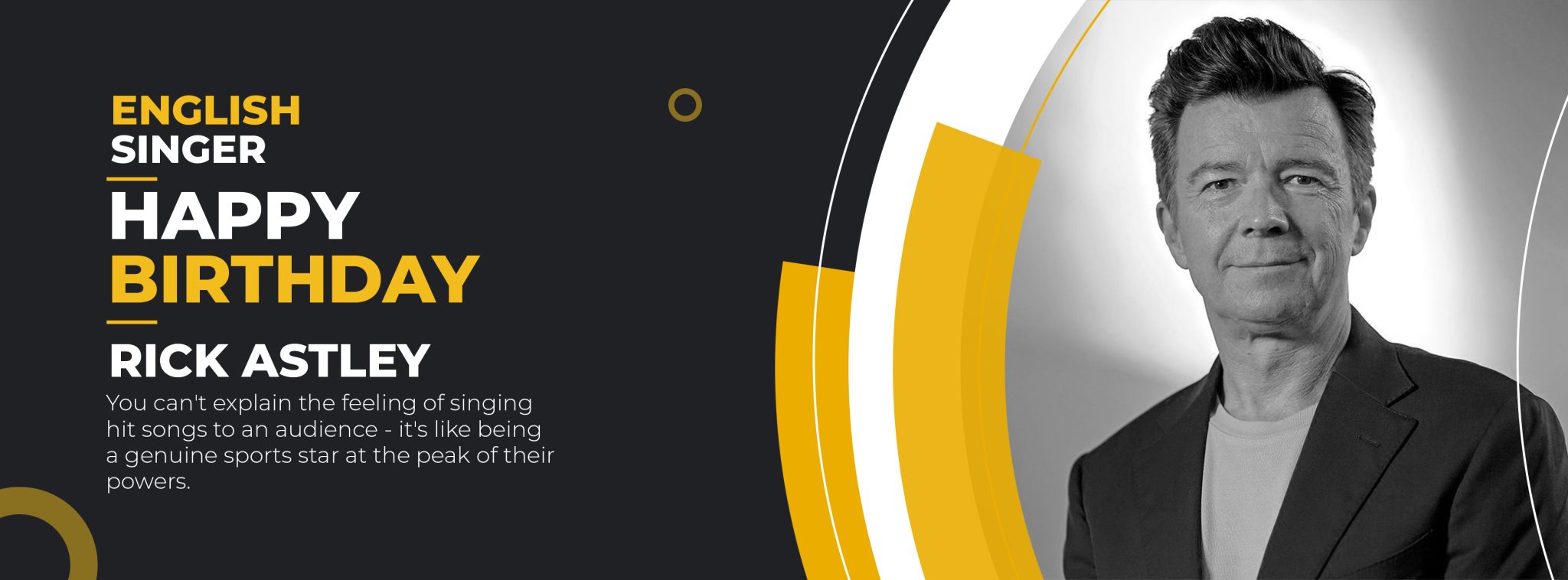 Rick Astley: Birthday - Live Online Radio Blog