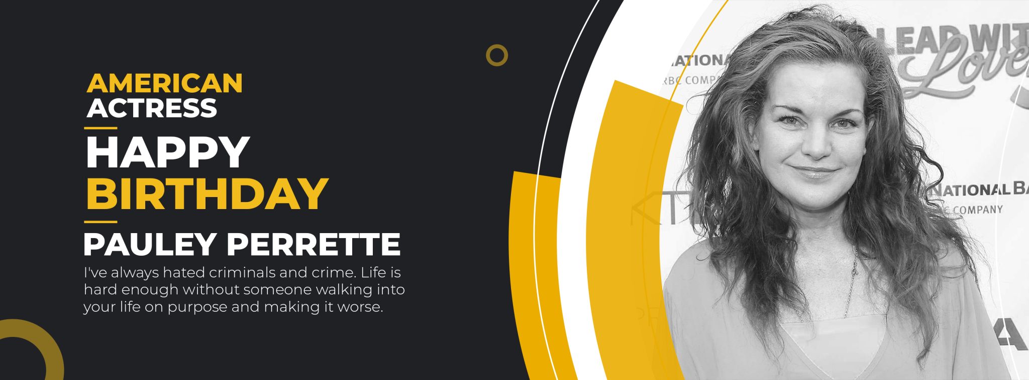 Pauley Perrette: Birthday - Live Online Radio Blog