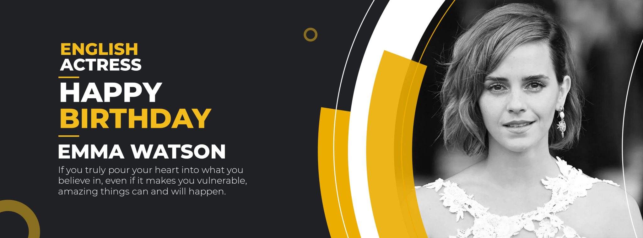 Emma Watson: Birthday - Live Online Radio Blog