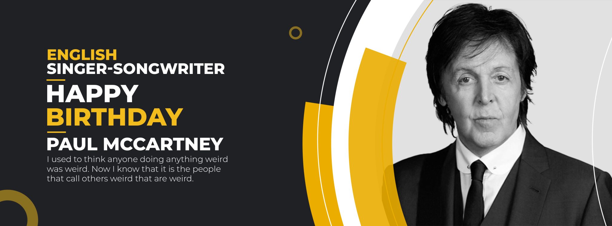 Paul McCartney: Birthday - Live Online Radio Blog