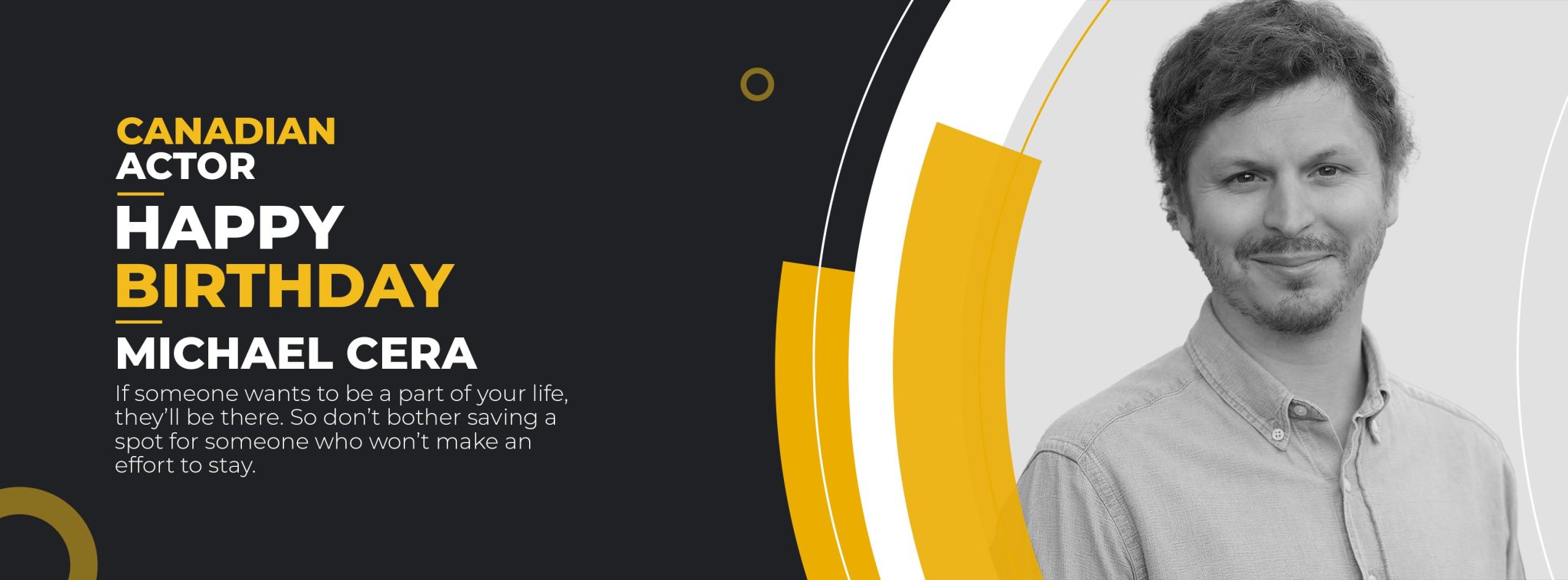 Michael Cera: Birthday - Live Online Radio Blog