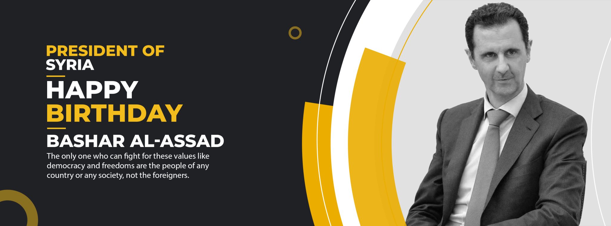 Bashar al-Assad: Birthday - Live Online Radio Blog