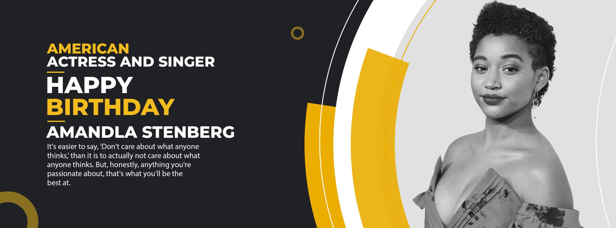 Amandla Stenberg Birthday Live Online Radio Blog