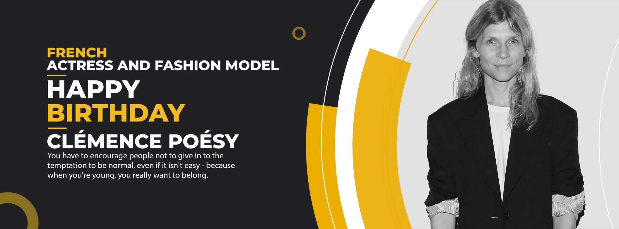 Clémence Poésy: Birthday - Live Online Radio Blog