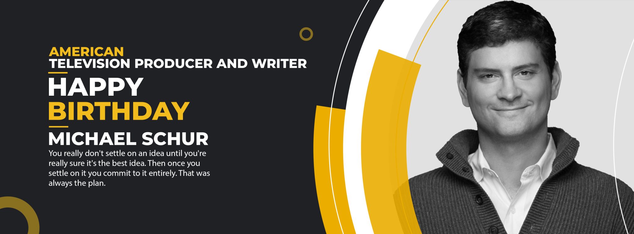 Michael Schur: Birthday - Live Online Radio Blog