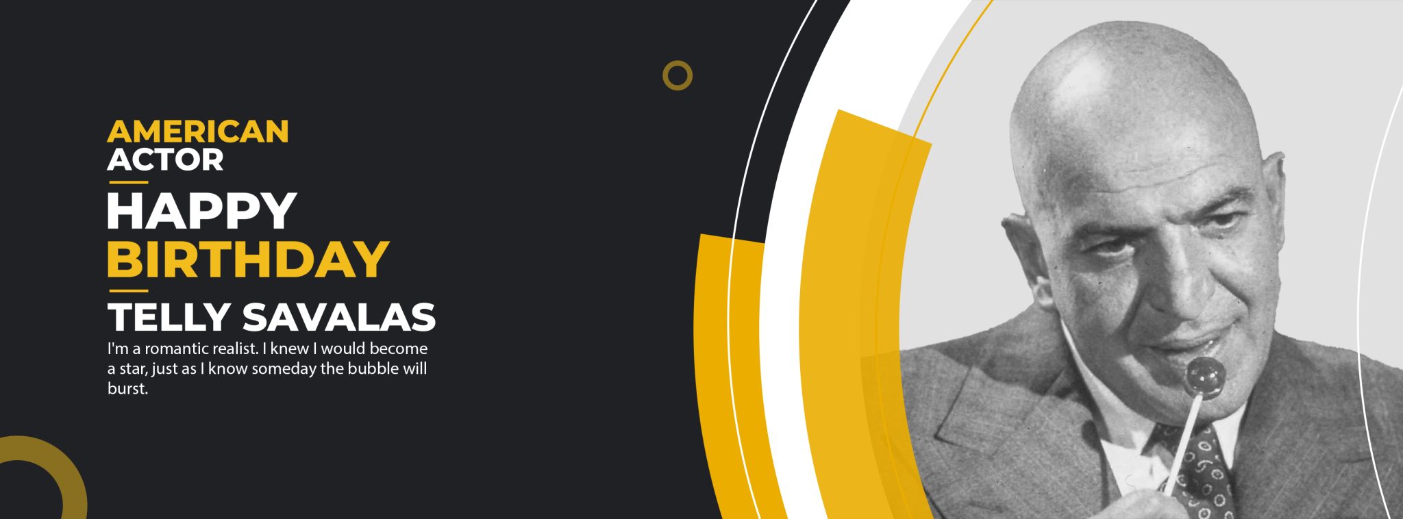 Telly Savalas: Birthday - Live Online Radio Blog