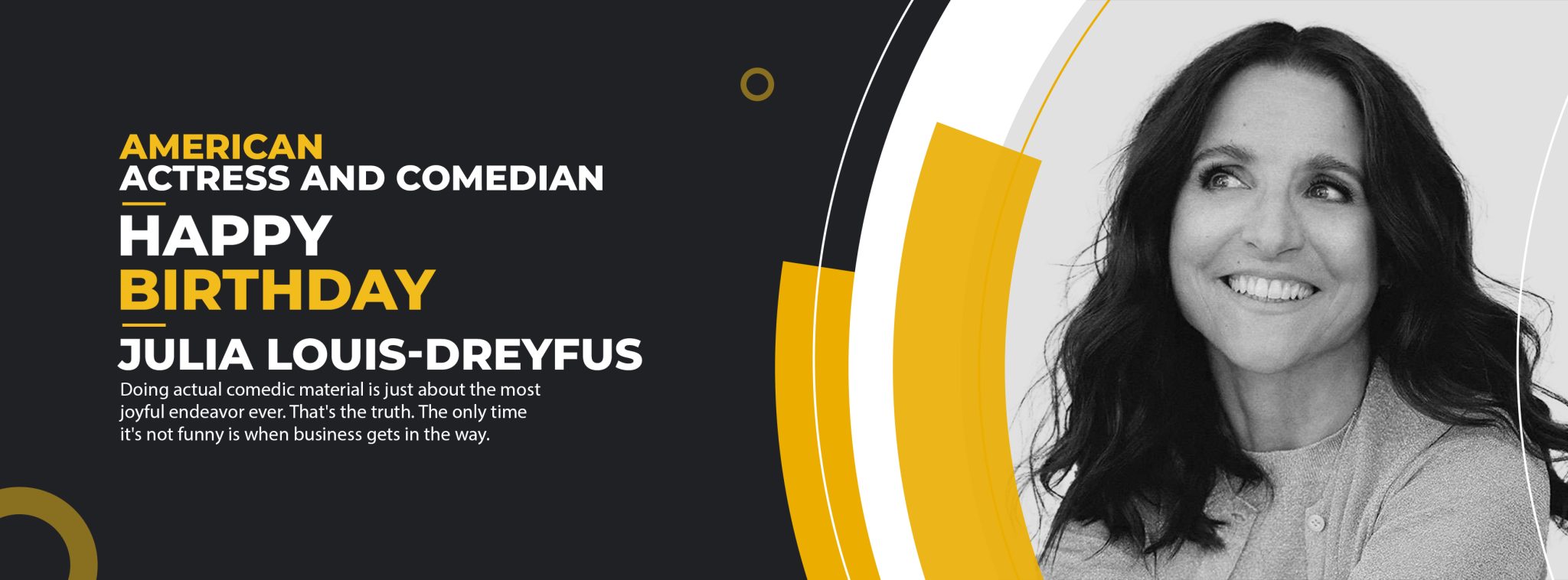 Julia Louis-Dreyfus: Birthday - Live Online Radio Blog