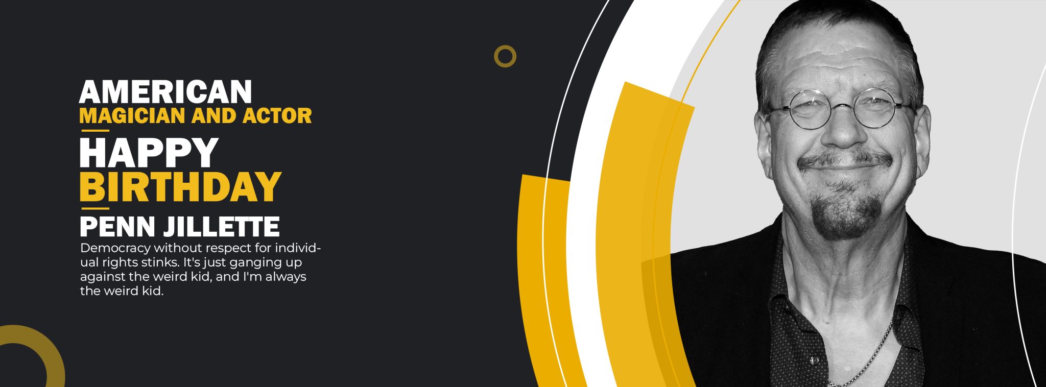 Penn Jillette: Birthday - Live Online Radio Blog