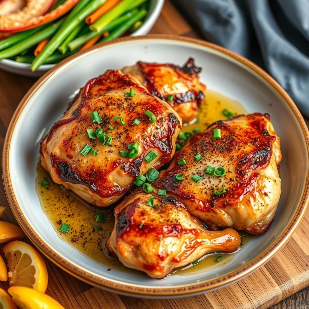 A Guide to Preparing Wholesome Pan-Roasted Chicken Thighs