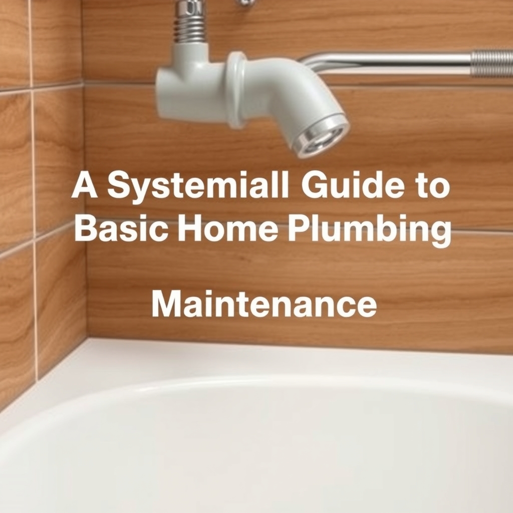 A Systematic Guide to Basic Home Plumbing Maintenance