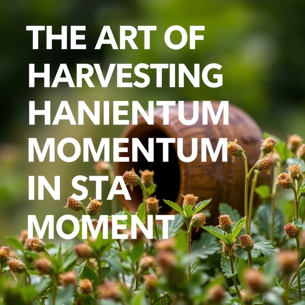 The Art of Harvesting Momentum in Stagnant Moments